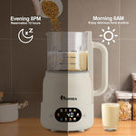 Load image into Gallery viewer, IAGREEA 35oz Noise Reducing Nut Milk Maker Machine, 10 in 1 Automatic Soy Milk Maker with 8 Blades, Homemade Oat, Juice, Yogurt, Milk Shake, 12H Delay, 6H Keep Warm, BPA-Free, Self-Cleaning