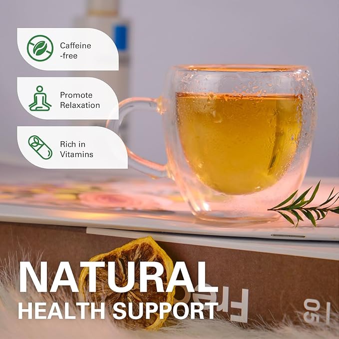 WT WEETEE Peppermint Tea Bags, Made with 100% Pure Peppermint, Fresh Minty Flavour Herbal Tea, Naturally Caffeine Free, 100 Count