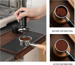 Load image into Gallery viewer, 53mm Espresso Tamper,Spring Loaded Tamper with Stainless Steel Flat Base,Compatible with 53mm Portafilter,Coffee Tamper for Coffees Enthusiast and Home Barista
