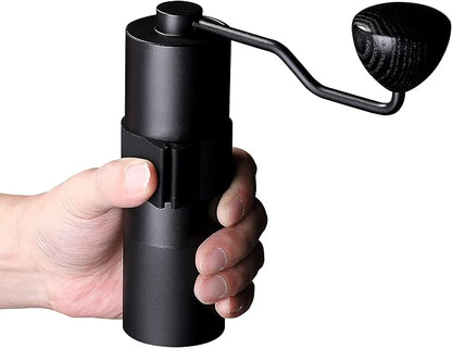 Normcore Manual Coffee Grinder V2-38mm Titanium Contemporary Conical Burr - Hand Grinder - Adjustable Settings - For Espresso, Pour over, French Press