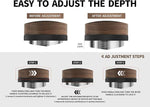Load image into Gallery viewer, 51mm Coffee Distributor,Espresso Distribution Tool, Adjustable Depth Espresso Distributor Fits All 51MM Espresso Portafilter,espresso leveler compatible with 51MM Portafilter.
