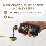 Load image into Gallery viewer, Peet's Coffee, Ultra Coffee Concentrate, Instant Hot, Cold Brew, or Iced Coffee - Espresso Forte, 8 Fluid Ounce Bottle (16 Servings)