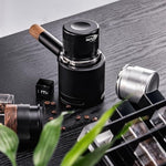 Load image into Gallery viewer, IKAPE Coffee Products, 53MM Espresso Tamper, Premium Barista Coffee Calibrated Tamper with Spring Loaded, 100% Stainless Steel Tamper Compatible with 54MM Breville Bottomless Portafilter (Black)