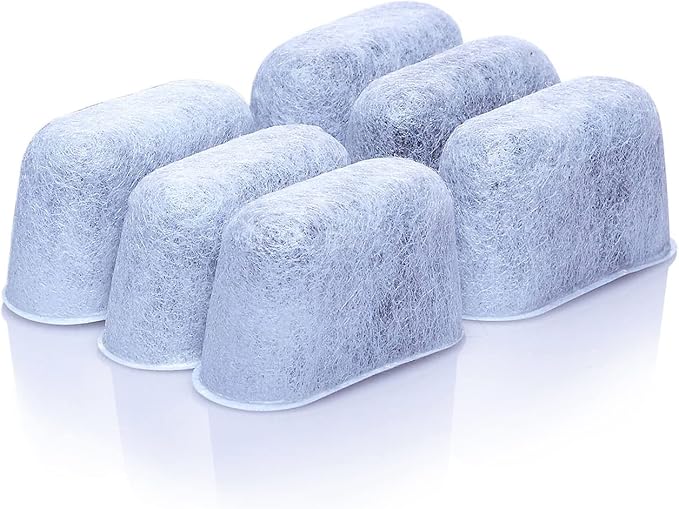 6 Water Filters for Cuisinart Coffee Makers - Replacement Charcoal Water Filters - Fits all Cuisinart Coffee Brewers by GoodCups