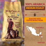 Load image into Gallery viewer, Mayorga Organic Coffee 2lb Artesano Blend - Medium Roast Whole Bean Coffee Speciality Grade, 100% Arabica, Slow Roasted, Chocolate and Nutty Flavor with Low Acidity - USDA Organic, Non-GMO, Kosher