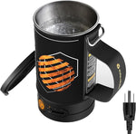 Load image into Gallery viewer, Electric Kettle, Portable Water Boiler for Coffee &amp; Tea, 304 Stainless Steel Mini Tea Kettle, 500W Fast Boiling Water with Auto Shut-Off, Camping &amp; Travel Essentials
