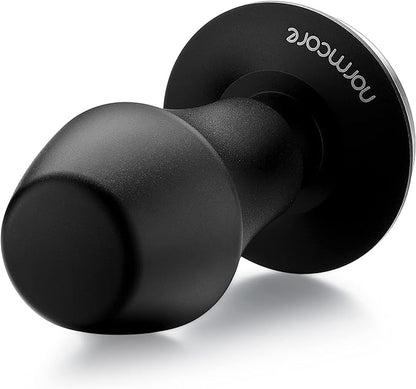 Normcore 49.7mm Coffee Tamper V4 - Spring-loaded Tamper - Barista Tools - Espresso Tamper with Mat For ROK Espresso Maker - Flat Base