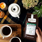 Load image into Gallery viewer, Fresh Roasted Coffee, Organic Colombian | USDA Organic, 100% Single Origin, Kosher | Medium Roast 12 oz Whole Bean