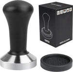 Load image into Gallery viewer, 51mm Coffee Hand Tamper 304 Stainless Steel Base Professional Espresso Press for Portafilter Coffee Machine Barista Tool (51mm)