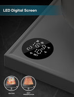 Load image into Gallery viewer, Electric Kettles, Gooseneck Electric Kettle, ±1℉ Temperature Control, Stainless Steel Inner, Quick Heating, for Pour Over Coffee, Brew Tea, Boil Hot Water, 0.9L Dark Grey