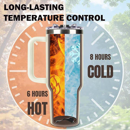 Personalized Tumbler with Pictures Text Name, Custom Double Wall Insulated Tumbler, 20oz Coffee Tumbler with lid and straw, Personalized Birthday Gifts for Women Men Friend Christmas (40oz Engraved)