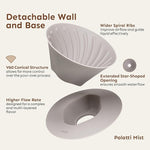 Load image into Gallery viewer, Palatti Universal Pour Over Coffee Drippers (Set of 3), Porcelain Ceramic Pour Over Coffee Maker Set, Adapt to All Paper Filters, Interchangeable Design Brings 11 Brewing Profiles, 1-4 cups