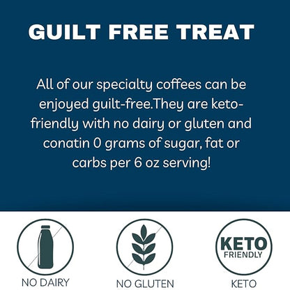 Door County Coffee Amaretto Flavored Whole Bean - 10 oz Bag - Flavored Whole Bean Medium Roast - 100% Specialty Arabica - Flavored Gourmet - Amaretto