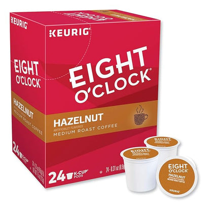 Eight O'Clock Coffee Hazelnut Coffee, 24 Count