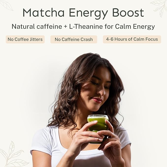 Yu Tea Organic Ceremonial Grade Matcha Powder | Packed with Antioxidants, L-Thanine & Natural Caffeine | Unsweetened Grade A Japanese Matcha Powder | Resealable Pouch, 2.65 oz, 50 Servings