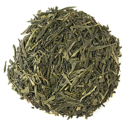 Sencha Japanese Green Loose Leaf Tea Pouch - 4oz | Light Smooth Green Tea with Fresh Flavor | Traditional Steam-Processed Leaves | Popular Daily Drink in Japan