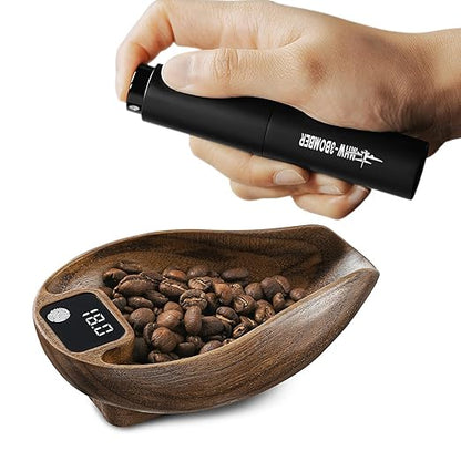 MHW-3BOMEBR Coffee Bean Scale and Spray Bottle Kit, Espresso Scale for Coffee Beans Weighting/Dosing, 0.3-200g, 0.1g Precision Mini Coffee Scale, Digital Kitchen Scale, Coffee、Tea、Spice, ES6561-OS