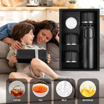 Load image into Gallery viewer, 750ml/27 OZ Coffee Thermo with 3 cups, Insulated Water Bottle, Stainless Steel Vacuum Flask Set for Hot and Cold Drinks, Gifts Box