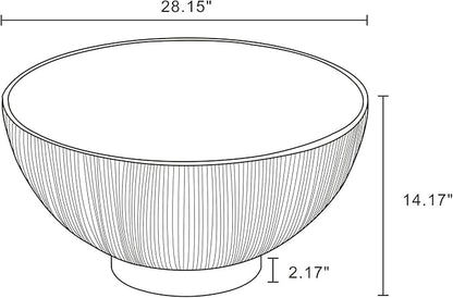 Manhattan Comfort Modern Anderson Coffee Table, 1.0 & 2.0 End Table, Upholstered in Orange Leatherette with Ceramic Faux Tabletop and Gold Metal Tabletop- Set of 3