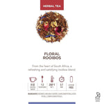 Load image into Gallery viewer, Teabloom Herbal Tea, Floral Rooibos Loose Leaf Tea, Rooibos Blend with Floral Flavors and Scent, Kosher Certified, 3.17 oz/90 g Canister Makes 35-50 Cups