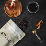 Load image into Gallery viewer, MagJo Dried Elderberries - 100% Wild crafted Dried Elder berries - 2lb Bulk - Non-Irradiated, Non-GMO, Whole Black Elderberry Immune Support - Raw Vegan Sambucus 2 Pack