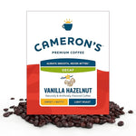 Load image into Gallery viewer, Cameron's Coffee Roasted Whole Bean Coffee, Flavored, Decaf Vanilla Hazelnut, 4 Pound