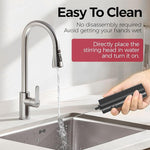 Load image into Gallery viewer, YARRAMATE Mini Powerful Milk Frother Wand, Fast Battery Operated Coffee Mixer, Handheld Drink stirrer, Electric whisk Foam Maker for Lattes, Cappuccino, Matcha, Hot Chocolate (Black)