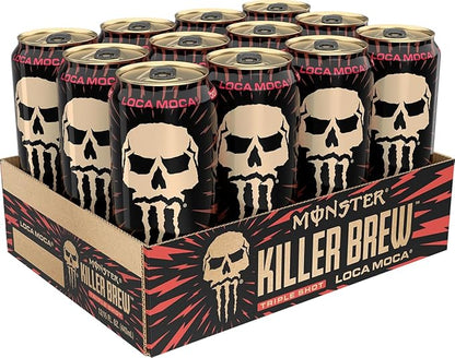 Monster Energy Killer Brew Loca Moca,15 Fl Oz (Pack of 12)