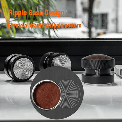 Espresso Tamper for 51mm Coffee Tamper with Spring Loaded Tamper,WDT Tool with Clear Memory Scale,Stainless Steel Tamper for Espresso Machine Accessories,for Home,Office & Coffee Bar