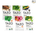 Load image into Gallery viewer, TAZO Tea Bags, Regenerative Organic: Refresh Mint Herbal, Zen Green, Green Ginger, Chai Black, Early Grey, &amp; Passion Herbal (1ea) (Variety Pack)