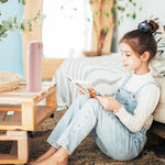 Load image into Gallery viewer, 17 oz / 500 ml Insulated Water Bottle, Stainless Steel Thermo Coffee Travel Mug, Thermal Cup with Snap Flip Lid, BPA Free for Hot and Cold Drinking, Pink