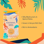 Load image into Gallery viewer, Kahawa 1893 Ground Coffee Medium Roast Kenyan Blend 12 Oz - As Seen on Shark Tank, High Antioxidants, Naturally Sweet, Organically Grown, Ethically &amp; Sustainably Sourced