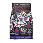 Load image into Gallery viewer, Bones Coffee Company Berry Chocolate Stardust, Berries and White Chocolate Flavored Coffee, Medium Roast Low Acid Arabica Beans For Auto drip and French Press Coffee Maker, 12 Oz Ground
