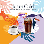 Load image into Gallery viewer, Kahawa 1893 Ground Coffee Medium Roast African Spice 12 Oz - With Cinnamon, Cardamom &amp; Clove, As Seen on Shark Tank, High Antioxidants, Organically Grown, Ethically &amp; Sustainably Sourced