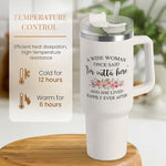 Load image into Gallery viewer, SANDJEST Retirement Tumbler 40oz Stainless Steel with Handle and Straw - Happy Retirement Gifts for Coworkers &amp; Colleagues