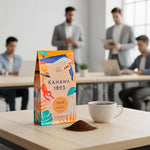 Load image into Gallery viewer, Kahawa 1893 Ground Coffee Medium Roast Decaf Blend 12 Oz - As Seen on Shark Tank, Naturally Sweet, Organically Grown, Ethically &amp; Sustainably Sourced