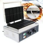 Load image into Gallery viewer, 10 Grids Belgian Waffle Pancake Maker,Non-stick Pancake Baker Machin,110v Stainless Steel Waffle Pancake Maker for Home Kitchen,Pancake Maker with Adjustable Thermostats Timers 50-300℃