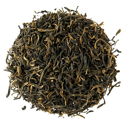 English Tea Store Golden Heaven Yunnan China Black Tea Pouches - 4oz | Loose Leaf Black Tea from Yunnan Province | Malty Smooth Flavor | Premium Chinese Tea | Hot or Iced Brewing