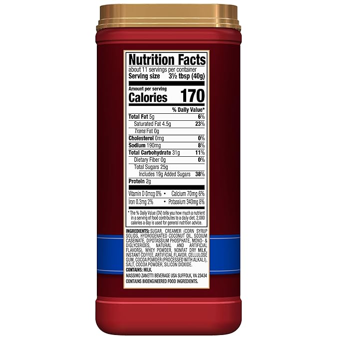 Hills Bros. Instant Cappuccino Mix, French Vanilla Cappuccino Mix, 16 oz