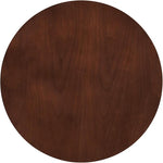 Load image into Gallery viewer, NORDICANA Single Accent Side Table for Living Room, 19.6 Inch Wide 19.6 Inch Tall Walnut Color Round End Table for Sofa, Accent Chair, Manufactured Wood Top with Walnut Veneer
