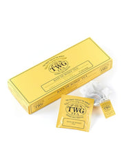 TWG Tea | Bain de Roses Tea | Black Tea | Rosebuds & Rose Petals | 15 Hand Sewn Cotton Teabags | Gift Set
