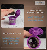 Load image into Gallery viewer, 600 Paper Coffee Single-Use Filters, for Keurig Brewers and Compatible with K-Cup Pods 1.0 &amp; 2.0 Models, White Compact Design