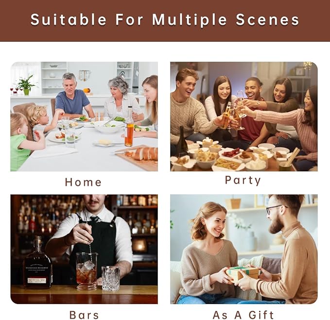 BCnmviku 1.5 oz Shot Glasses Sets with Heavy Base, Clear Shot Glass (10 Pack)