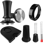 Load image into Gallery viewer, 51mm Espresso Accessories Kit, Espresso Tamper Set, 51mm Spring Loaded Calibrated Tamper with WDT Tool, Espresso Dosing Funnel, Tamper Mat, Espresso Machine Accessories Kit for Barista