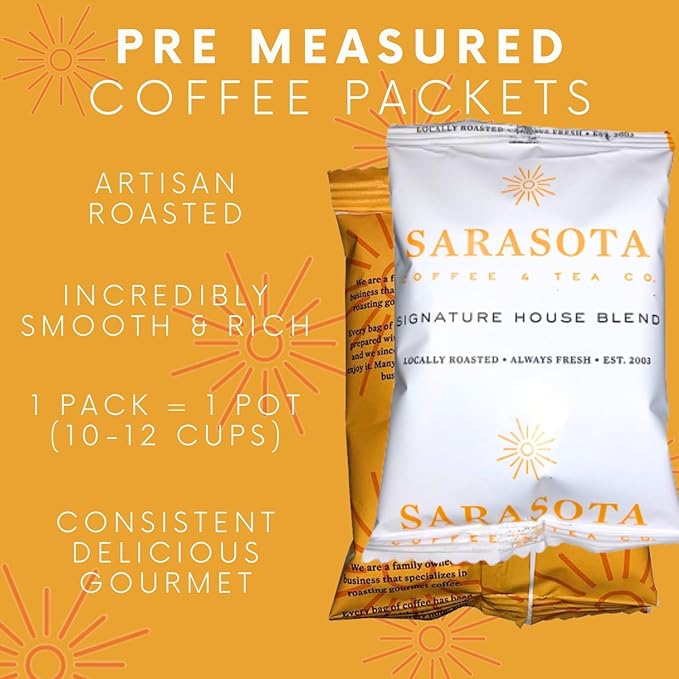 Ground Coffee | Gift Set Sampler Pack Variety Medium, Dark, & Flavored Roast Low Acid Mold Free Pouches | Gourmet Bulk Packets | Highest Rated Individual Premeasured Powder Bags for 12 Cup Drip Maker