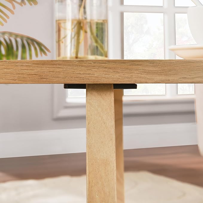 32.3” Round Coffee Table with Storage Shelf, Classic Living Room Tables with Oak Wood Veneer Tabletop, Cocktail Tea Table- with Curved Leg, 220 LBS Capacity, Easy Assembly Natural KFZ-D10040-LT