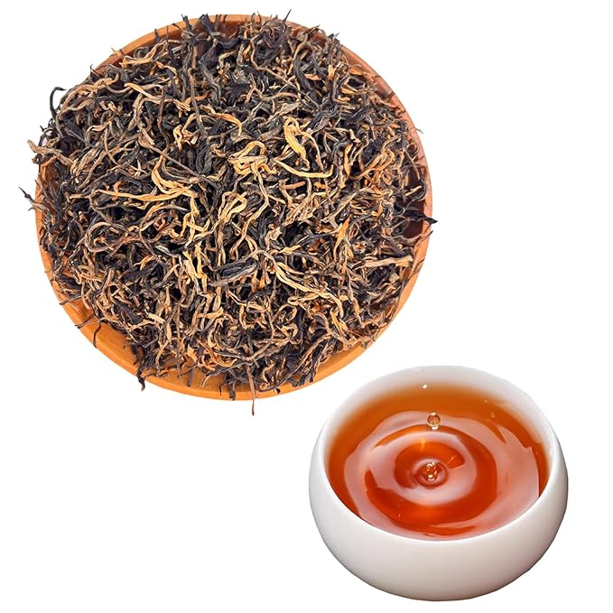 Yunnan Golden Special - Black Loose Leaf Tea - Best Chinese Black Tea - Organically Grown - Perfect Morning Tea - 150g (5.3-ounce) (Pack of 2)