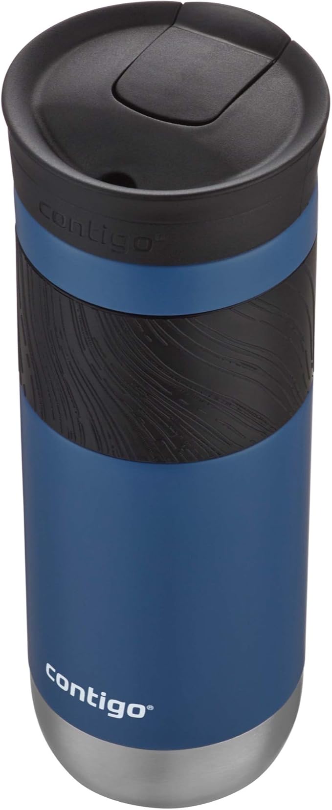 Contigo Byron Vacuum-Insulated Stainless Steel Travel Mug with Leak-Proof Lid, Reusable Coffee Cup or Water Bottle, BPA-Free, 20oz 2-Pack in Sake & Blue Corn Perfect for Hot and Cold Beverages
