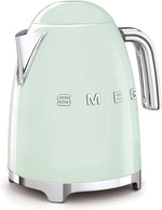 Load image into Gallery viewer, SMEG 50's Retro Style Electric Water Kettle with Automatic Shutoff, Removable Base, and Water Indicator, KLF03PBUS, Pastel Green