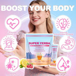 Load image into Gallery viewer, Super Yerba Mate Instant Powder Variety Pack - Citrus, Lemon &amp; Grapefruit Flavors | 30 Servings Each | Energy Boost, Mental Clarity, Gut Health &amp; Satiety | Prebiotics, Probiotics, Hot &amp; Cold Brew, Portable (Citrus)